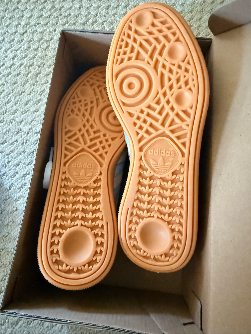 adidas Light Blue Suede Handball Spezial Women’s 5 - Picture 2 of 4